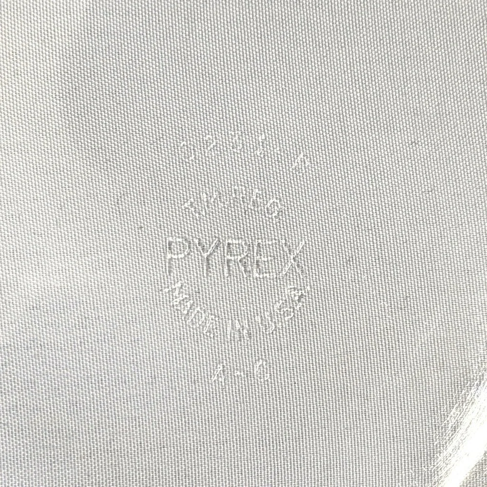Vintage Pyrex Clear Glass Round Casserole Dish Set 023 1.5QT & 024 2QT USA Made